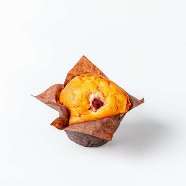Dench Muffins Raspberry & White Chocolate pack of 6