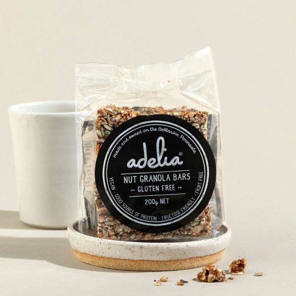 Adelia Granola Bars Gluten Free pack of 4