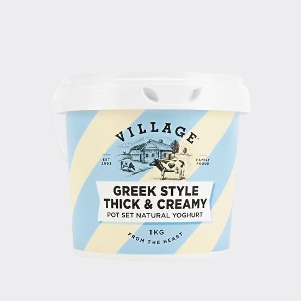 Village Dairy Yogurt Greek Style Natural 1kg