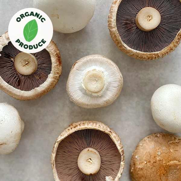 Mushrooms Swiss Brown / Portobello Organic 250g