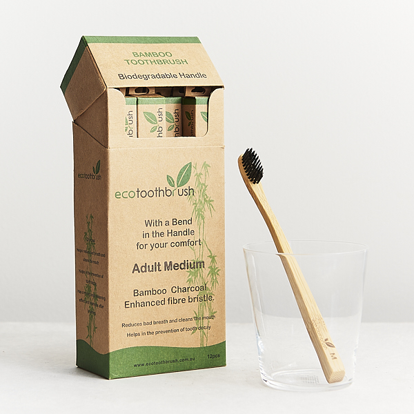 Eco Toothbrush Adult Medium pack of 12